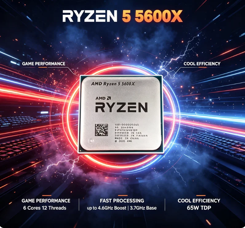 Amd Cpu Ryzen 5 - AMD Ryzen 5 5600X Prozessor Gebraucht