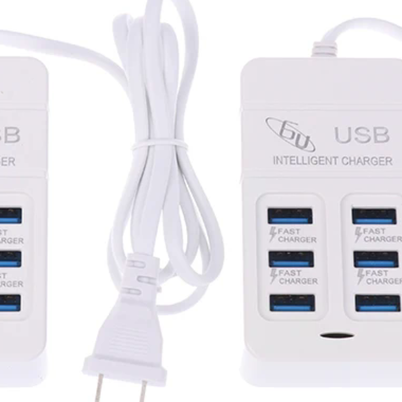 Multi Port Usb Hub - 1PC UNS Stecker 6Ports Multiport USB