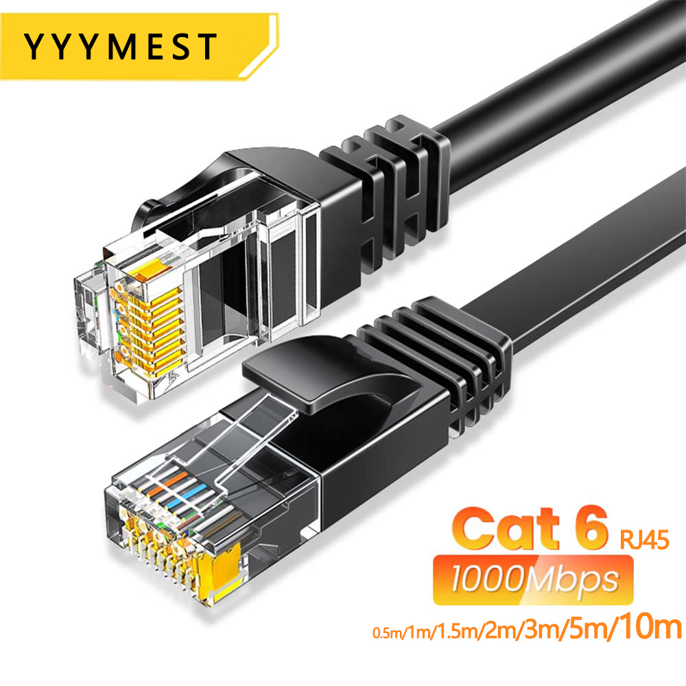 Power Over Ethernet - Ethernet-Kabel Cat6 Gigabit High Speed 1000