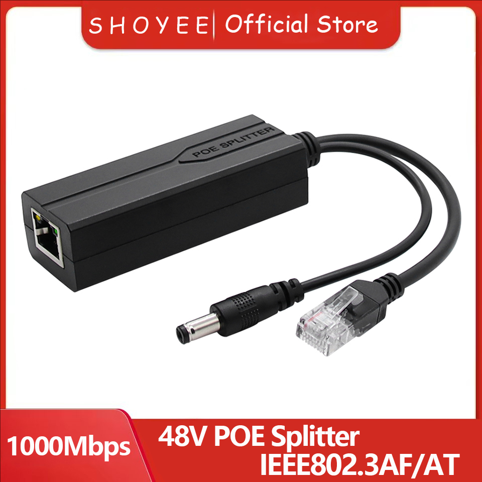 Power Over Ethernet - POE-Splitter 48 V auf 12 V/5