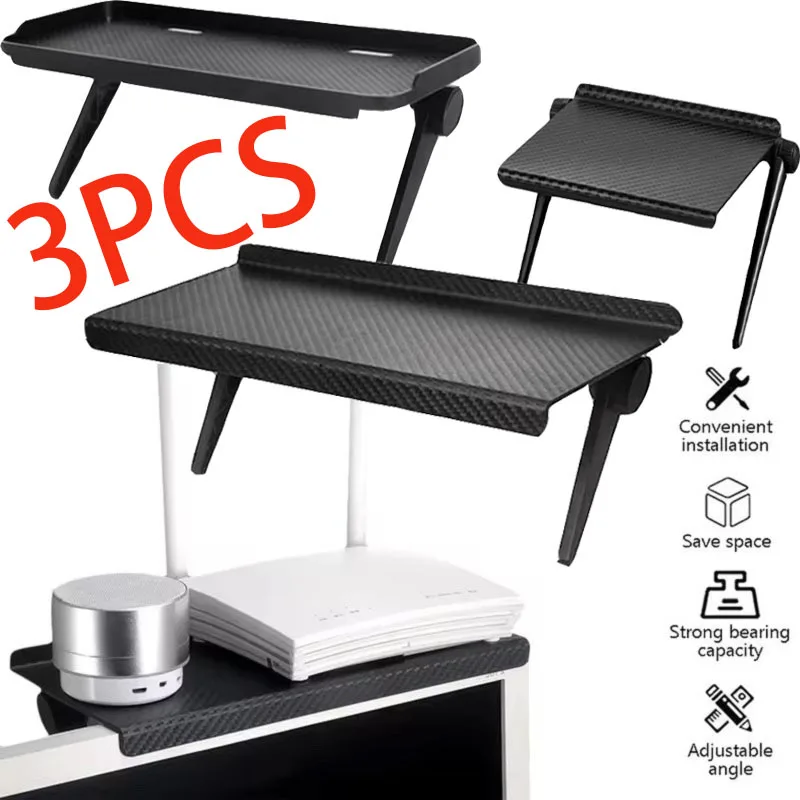 Document Holder Monitor - TV-Bildschirm, oberes Lagerregal, verstellbar, für Computermonitor,