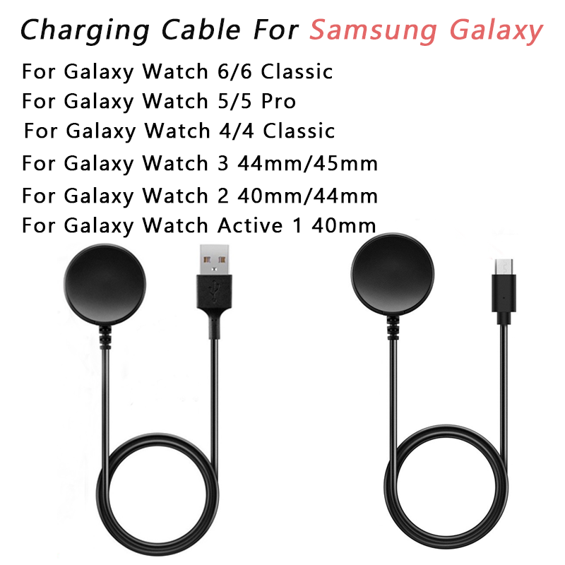 Usb Extender Active - Magnetisches Uhren-Ladegerät Tragbare USB/Typ-C-Kabel Schnell-Ladestation für