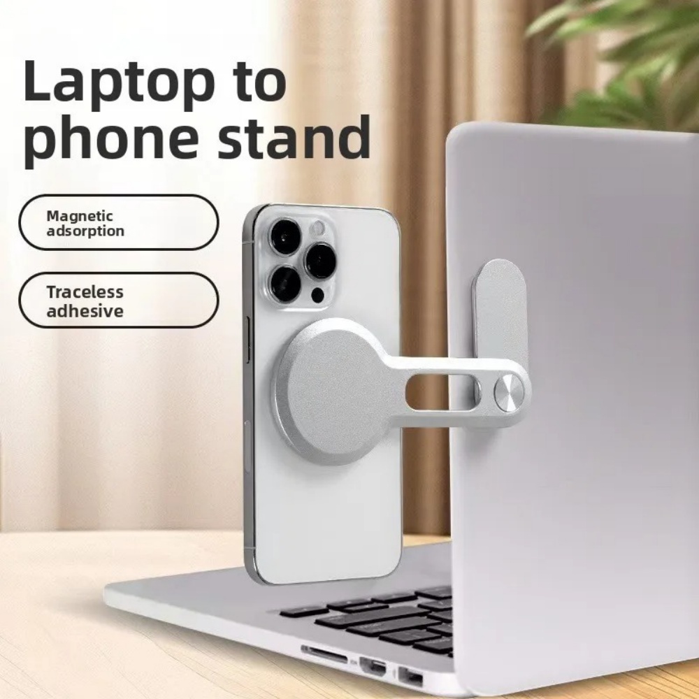 Document Holder Monitor - Magnetischer Laptop-Handyhalter 180 ° Faltbare Monitor-Seitenhalterung