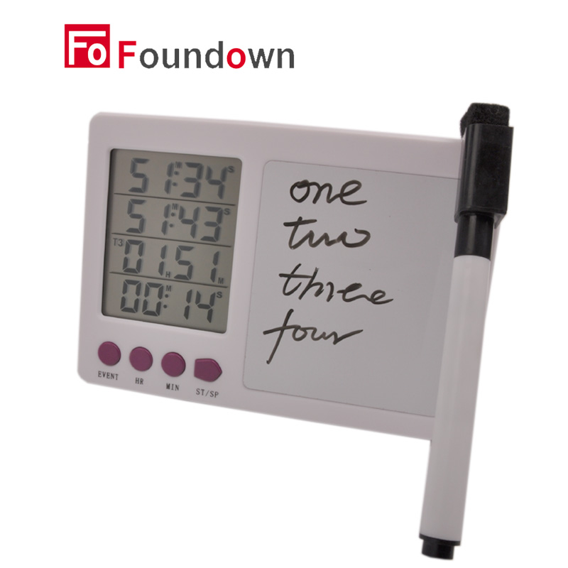 Digital Timer Countdown - Küchentimer, Kochtimer, Count-Up-Alarm, LCD, 4-Kanal, digitale