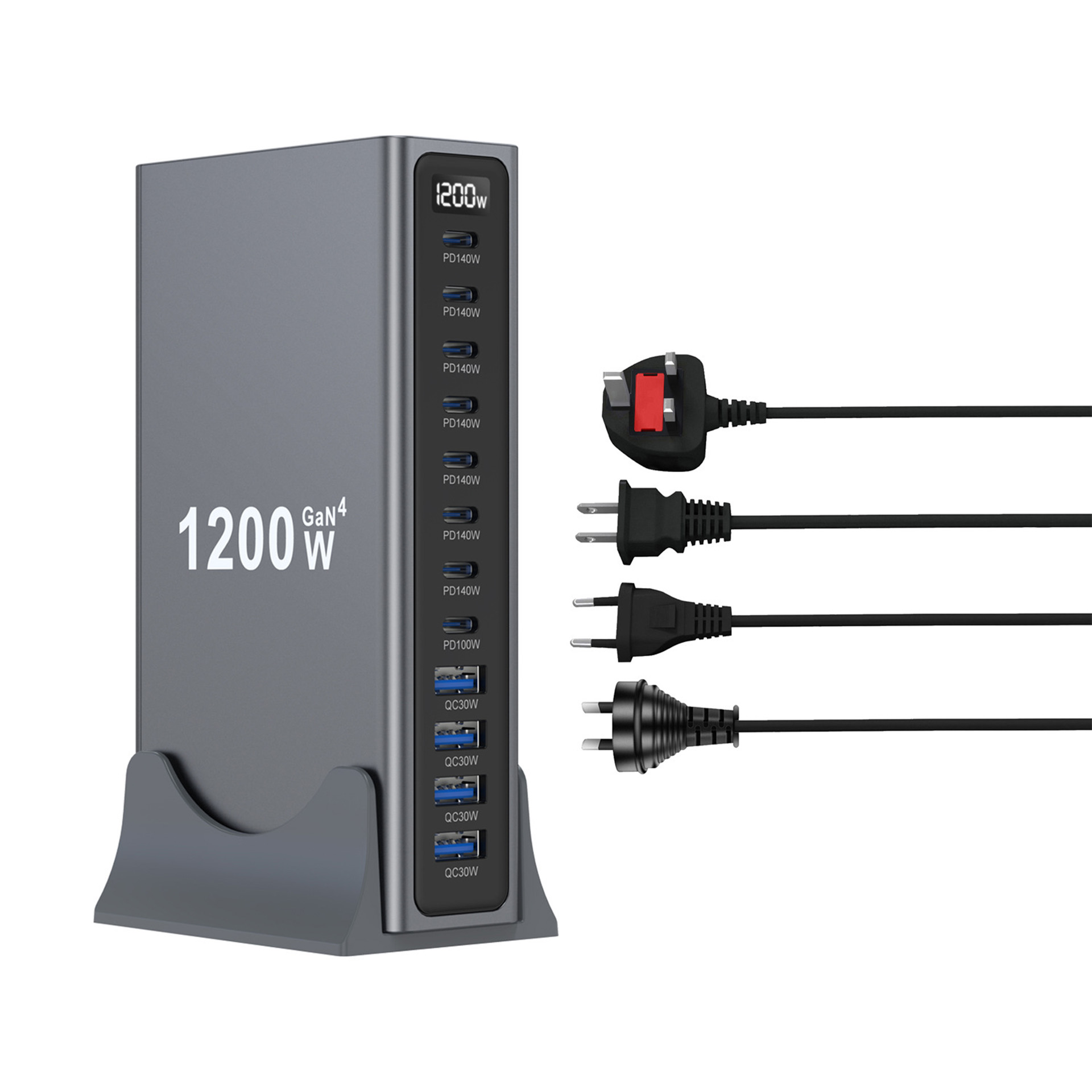 Neuer 1200W Multi-Port GaN Des – Multi Port Usb Hub Bewertung und Preis