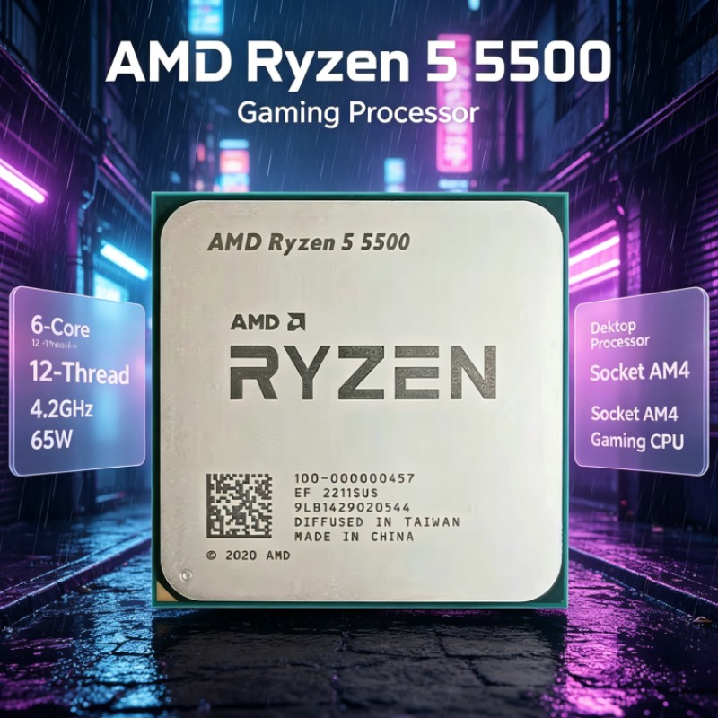 AMD Ryzen 5 5500 AM4 Desktop-C – Amd Cpu Ryzen 5 Bewertung und Preis