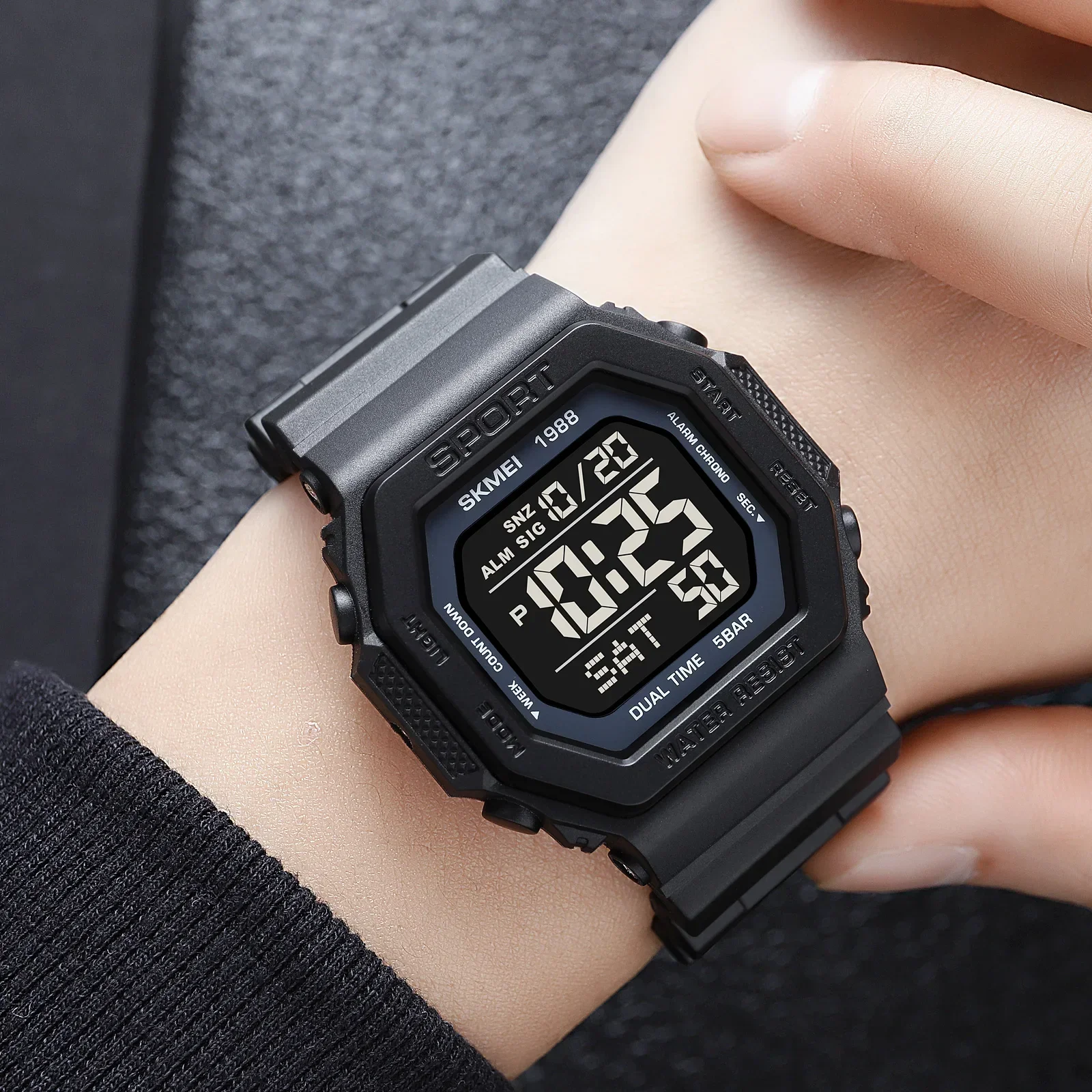 Skmei 1988 Herren-Militär-Coun – Digital Timer Countdown Bewertung und Preis