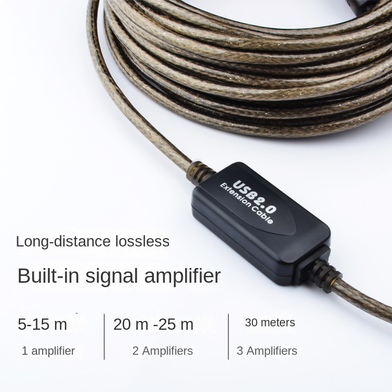 100 Fuß USB 2.0 Typ A Stecker  – Usb Extender Active Bewertung und Preis
