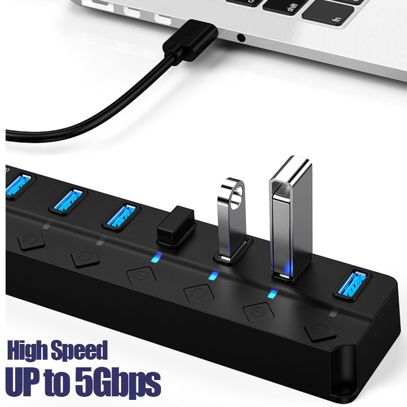 7-in-1 USB 3.0 Hub Multi-USB-S – Multi Port Usb Hub Bewertung und Preis
