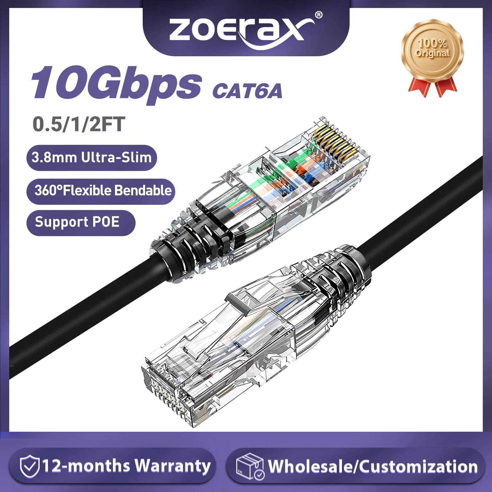 ZoeRax CAT6A 10 Gbit/s Etherne – Power Over Ethernet Bewertung und Preis