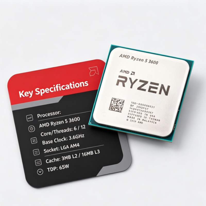 Ryzen 5 3600 6-Kern 12-Thread  – Amd Cpu Ryzen 5 Bewertung und Preis