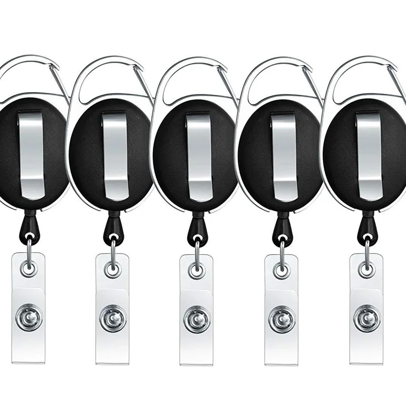5PCS Versenkbare Reel ID Lanya – Document Holder Monitor Bewertung und Preis