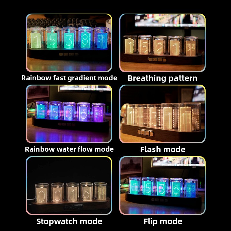 LED Nixie Röhrenuhr RGB Gaming – Tech Office Youtube Bewertung und Preis