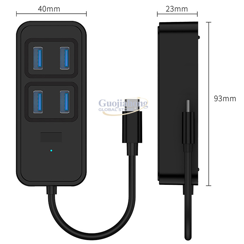 Grenzüberschreitender USB3.0-H – Multi Port Usb Hub Bewertung und Preis