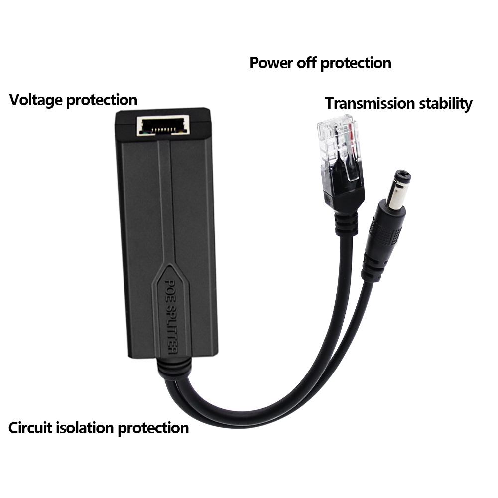 POE-Splitter 48 V auf 12 V/5 V – Power Over Ethernet Bewertung und Preis