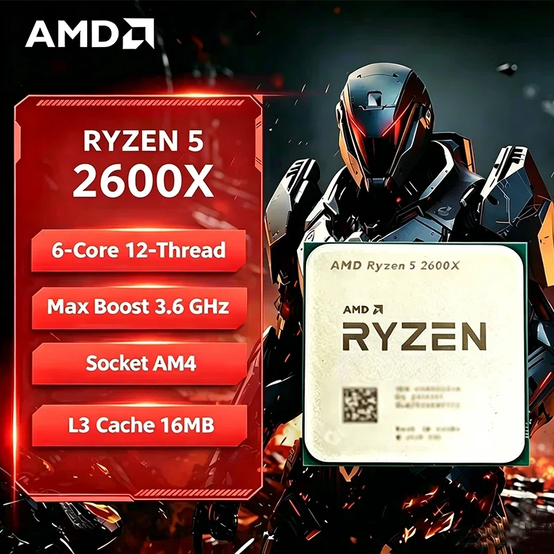 AMD Ryzen 5 R5 2600X CPU 6-Ker – Amd Cpu Ryzen 5 Bewertung und Preis