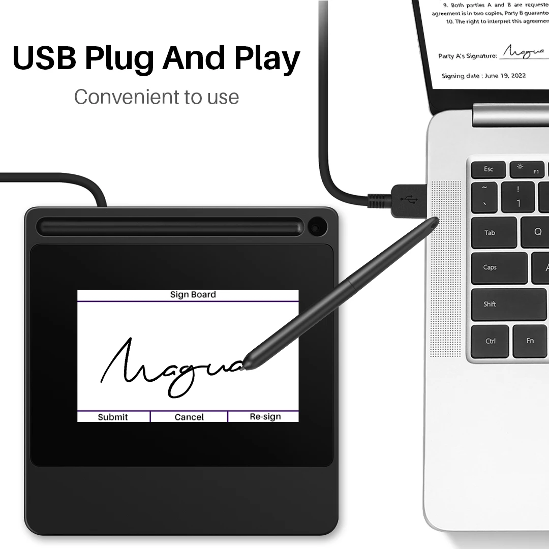DS510 5-Zoll elektronischer di – Digital Signature Pad Bewertung und Preis
