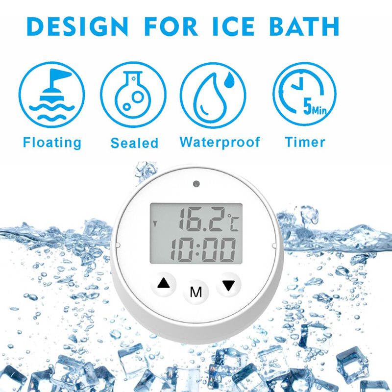 1pc Eis Bad thermometer Kalt T – Digital Timer Countdown Bewertung und Preis