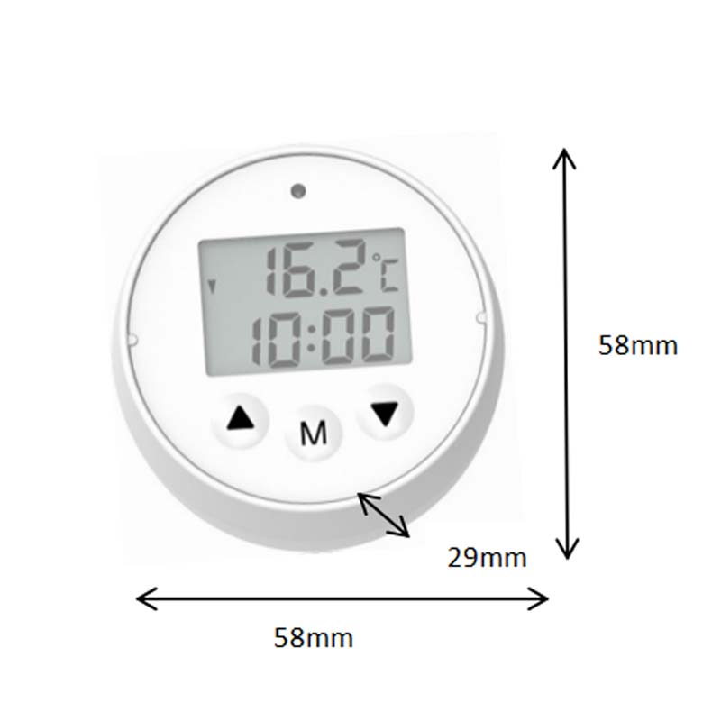 1pc Eis Bad thermometer Kalt T – Digital Timer Countdown Bewertung und Preis