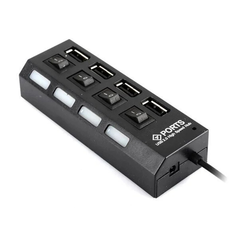 4-in-1 USB-Hub USB-Schalter US – Multi Port Usb Hub Bewertung und Preis
