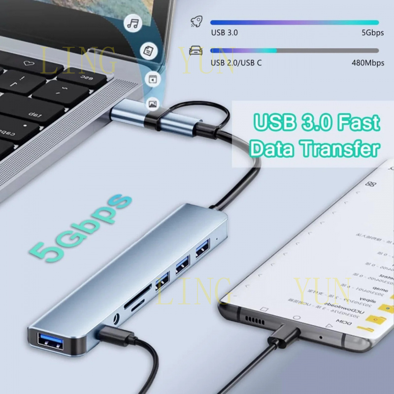 Z Typ C HUB USB HUB USB 3.0 US – Multi Port Usb Hub Bewertung und Preis