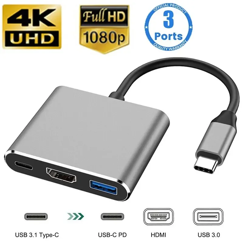 3-in-1-Multiport-Adapter vom T – Multi Port Usb Hub Bewertung und Preis