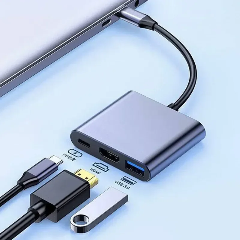 3-in-1-Multiport-Adapter vom T – Multi Port Usb Hub Bewertung und Preis