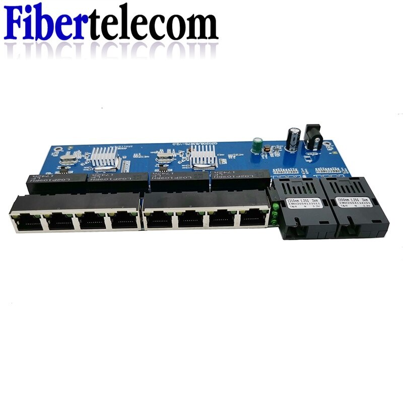 Reverse PoE Switch 8 RJ45 2 SC – Power Over Ethernet Bewertung und Preis